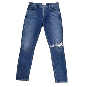 Wonen's Agolde Distressed Jeans